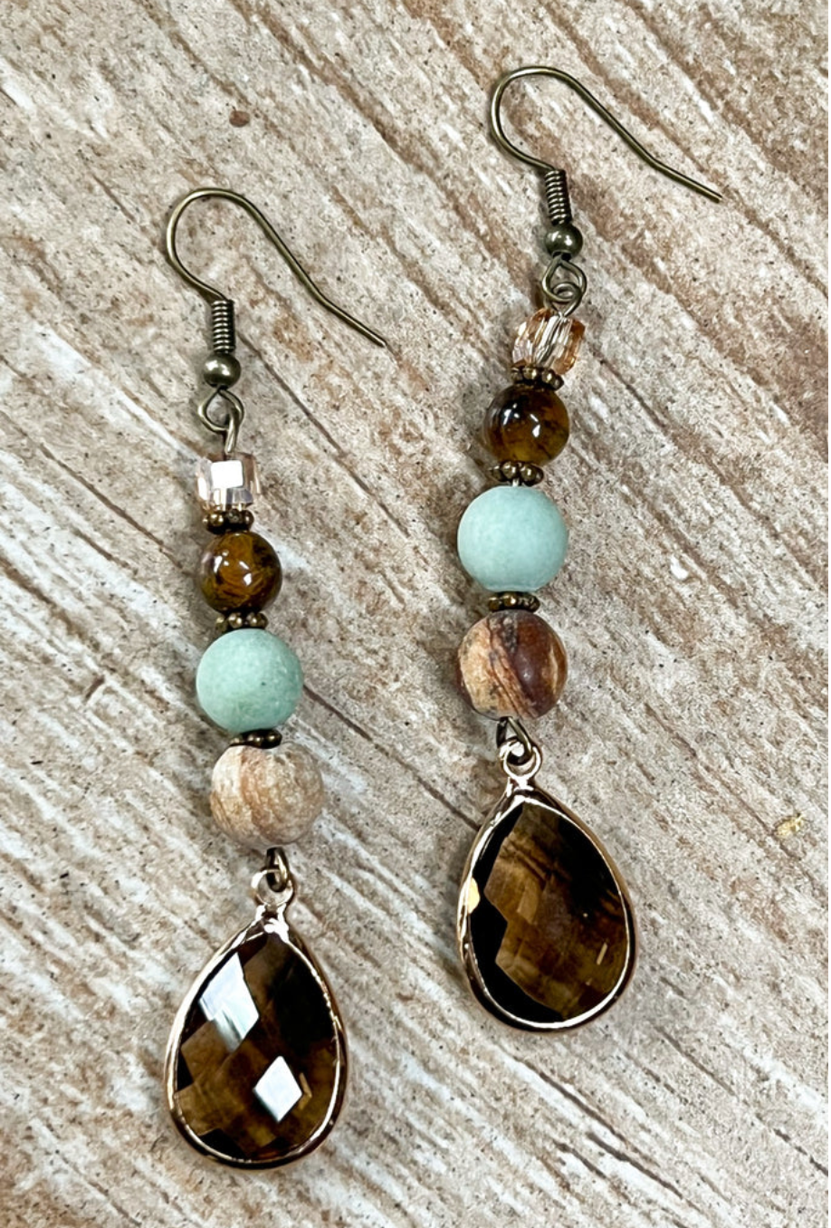 Quad Beaded Earring