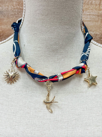 Knotted Scarf Necklace
