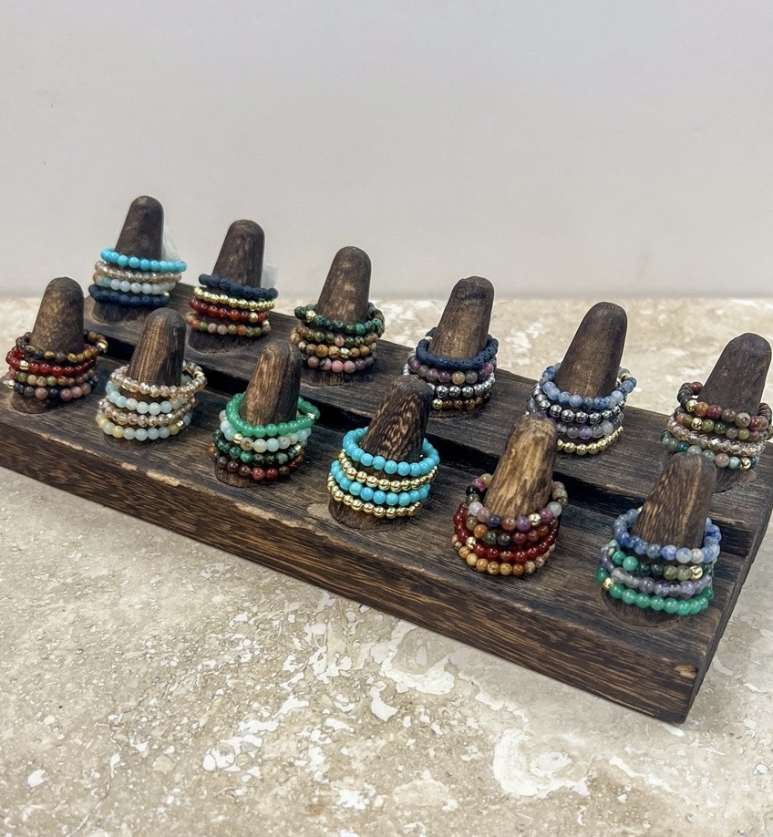Stretch Beaded Ring