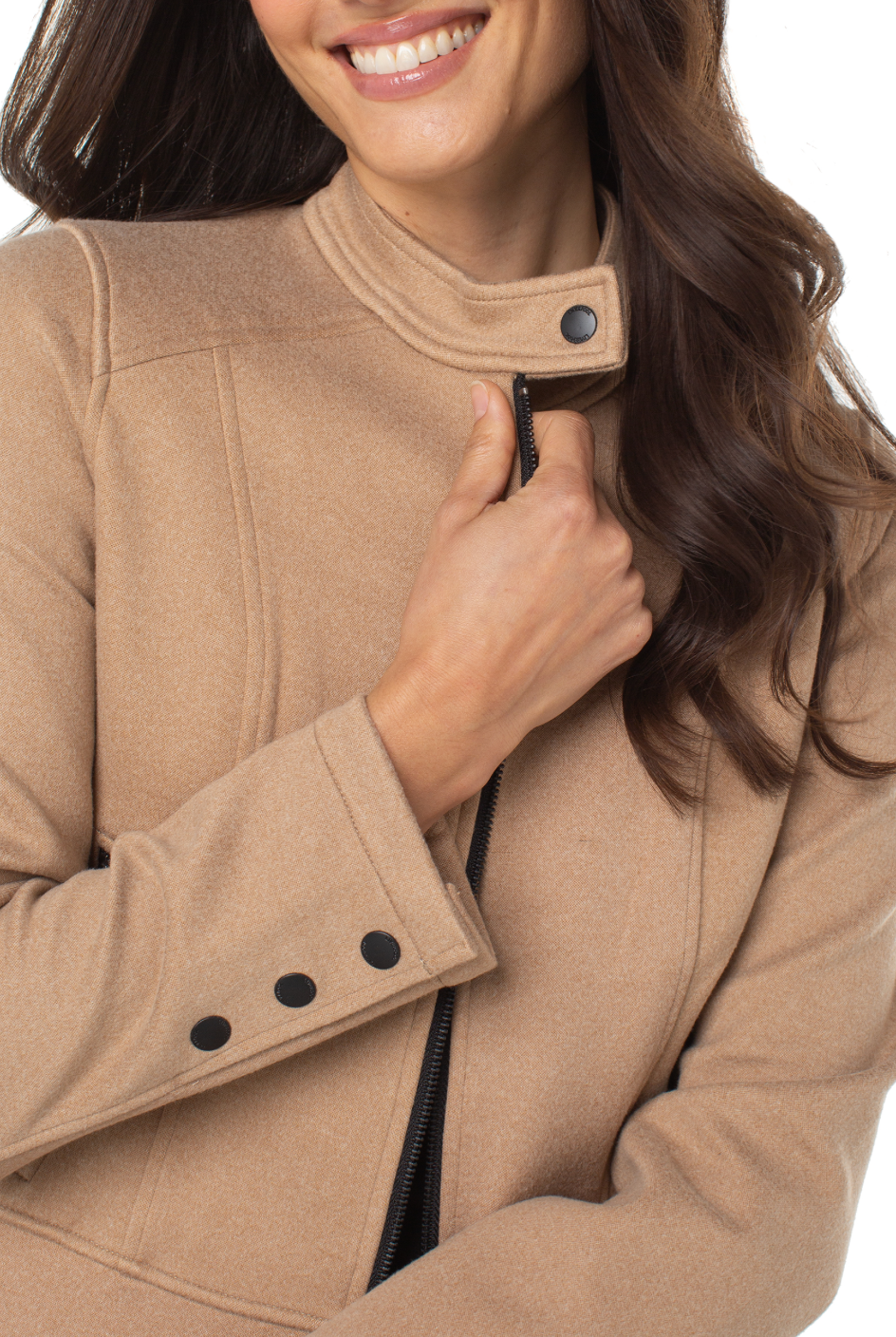 Liverpool Biker Jacket-Camel