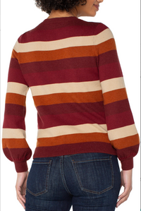 Liverpool Crew Neck Striped Sweater