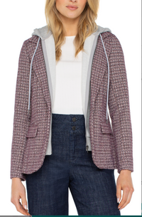 Liverpool Boyfriend Blazer w/Removable Hood