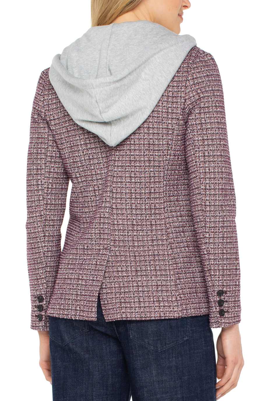 Liverpool Boyfriend Blazer w/Removable Hood