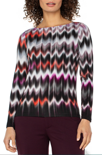 Liverpool Multi Wave Stripe Top