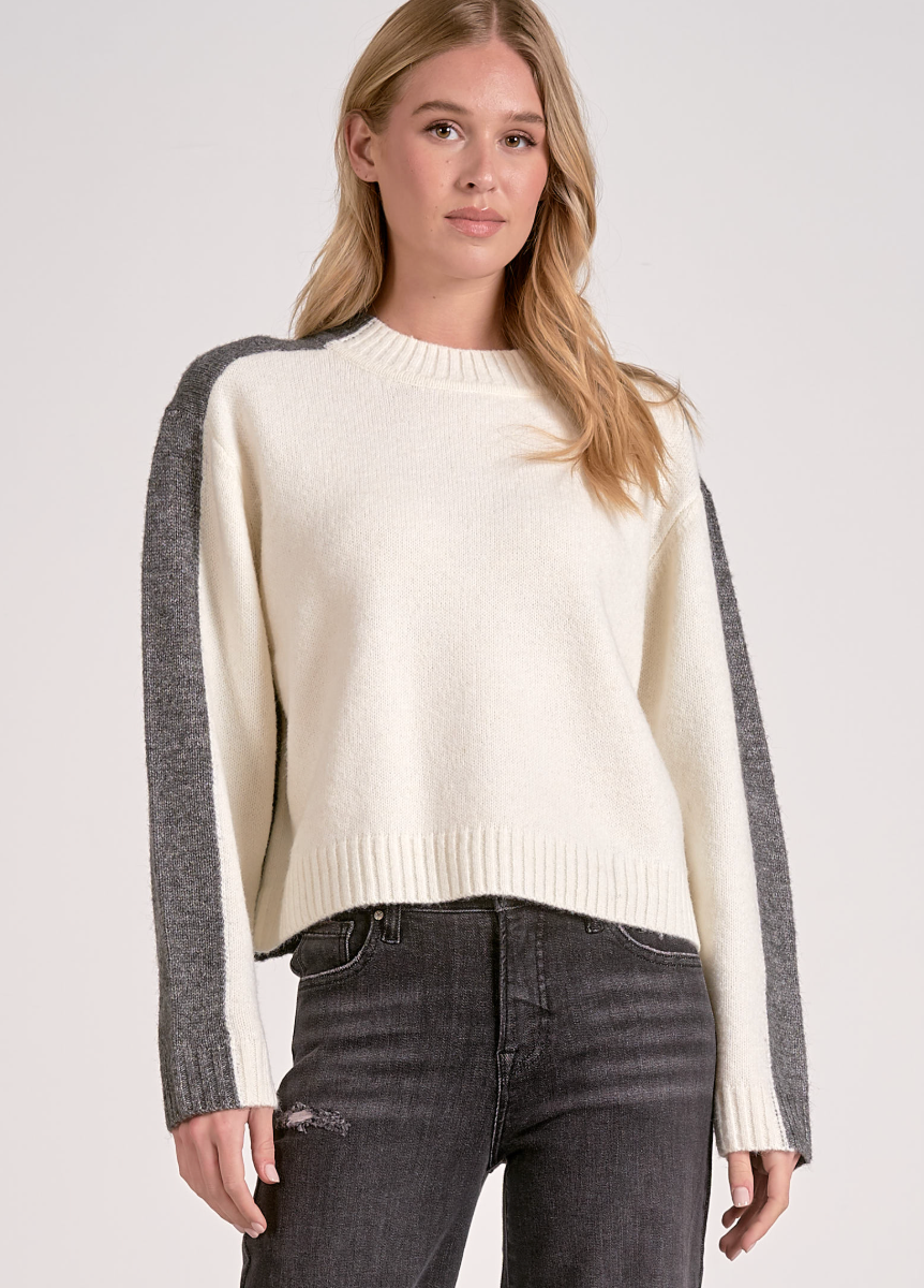 Elan Two-Tone Sweater