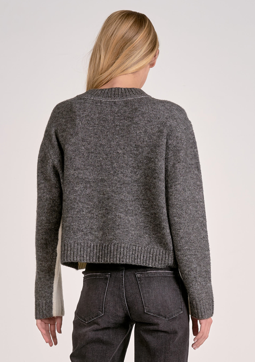 Elan Two-Tone Sweater