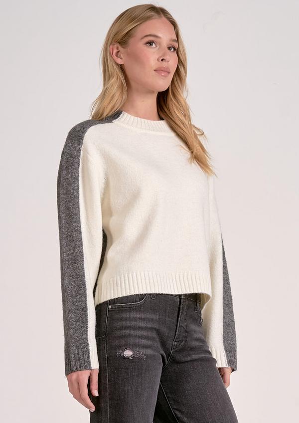 Elan Two-Tone Sweater