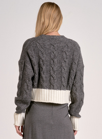 Elan Button Front Cardigan Sweater