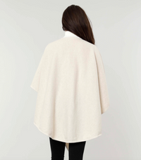Knit Shawl/Wrap-Beige