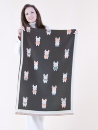Frenchy Pattern Pashmina Scarf
