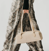 Sally Suede Barrel Bag