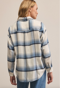 River Plaid Button up Flannel