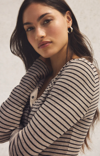 Z Supply Stella Stripe Henley