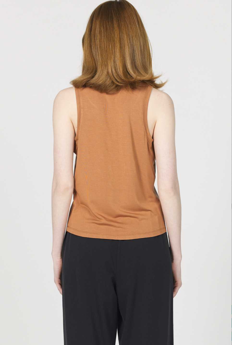 Carmela Vegan Leather Tank - Sugar