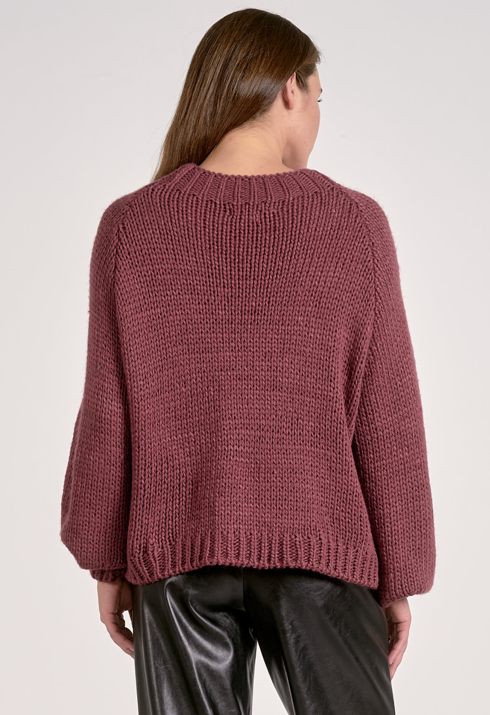 ELN Ski Sweater - Wine