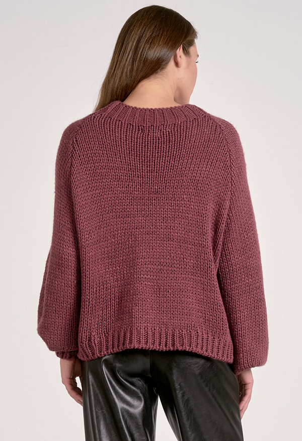 ELN Ski Sweater - Wine