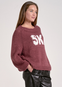 ELN Ski Sweater - Wine