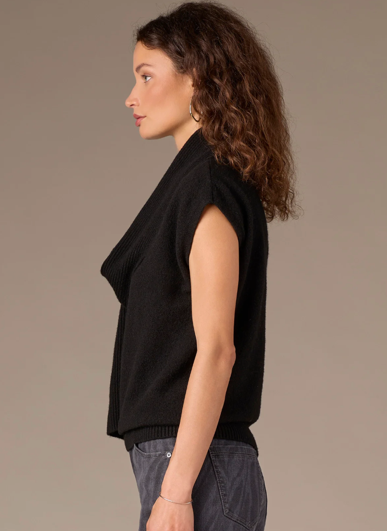 Sweater w/attached Scarf
