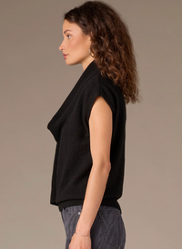 Sweater w/attached Scarf
