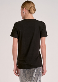 Elan Crew Neck Cocktail Tee