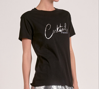 Elan Crew Neck Cocktail Tee