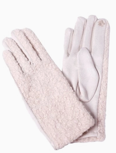 Boucle Texting Gloves