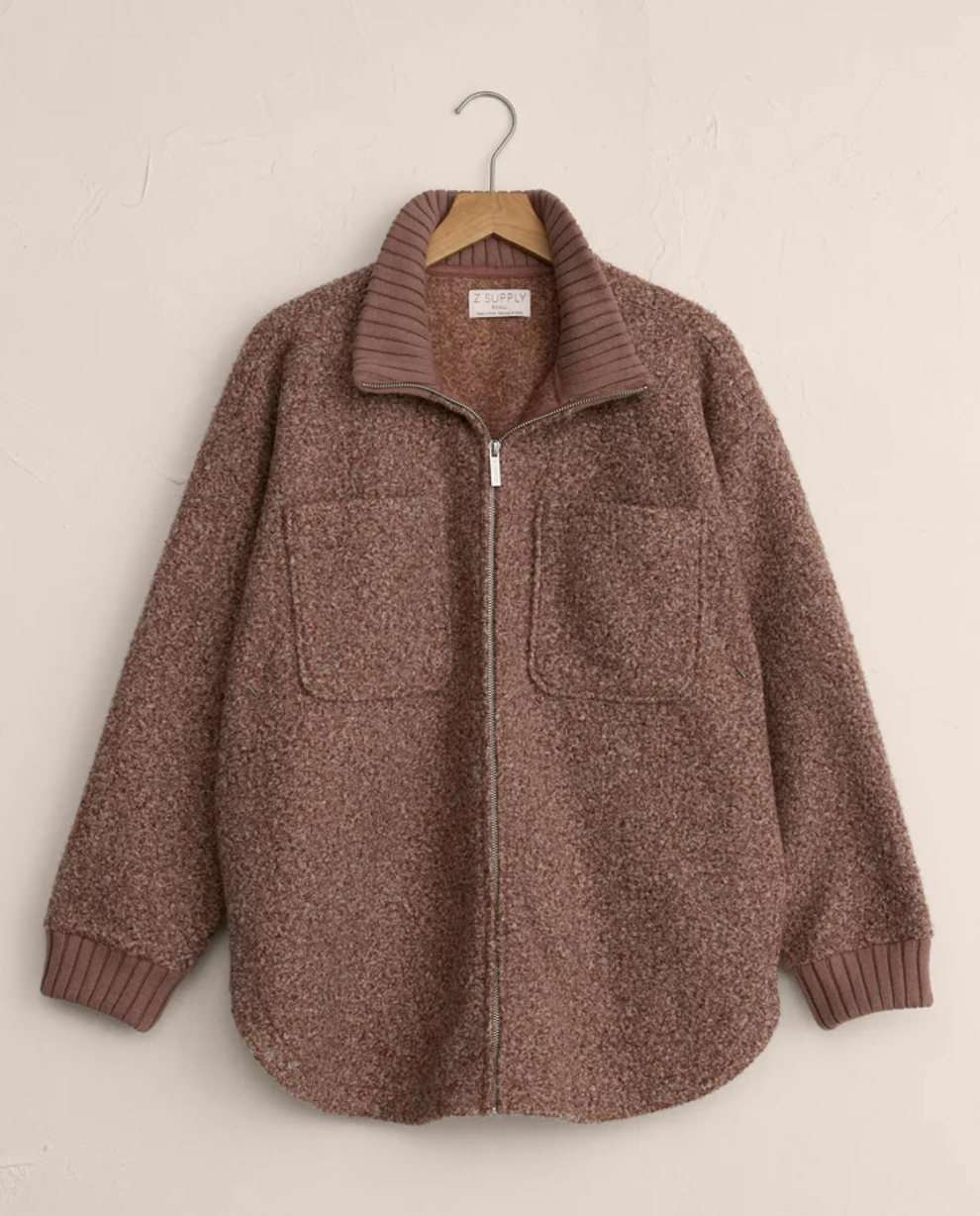 Z Supply Downhill Fuzzy Jacket