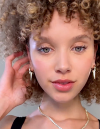 Gabriella Smooth Triple Spike Earrings