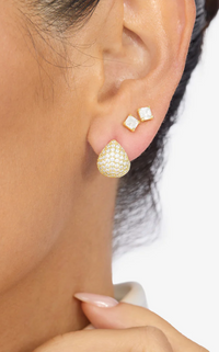 Lil' Norah Pavé Earrings