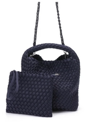 Shelly Woven Bucket Bag