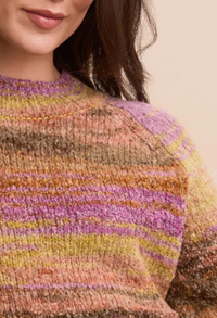 Tribal Multi Mock Neck Sweater