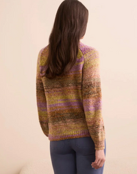 Tribal Multi Mock Neck Sweater