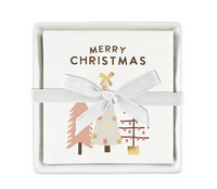 Ceramic Napkin Tray + Napkins