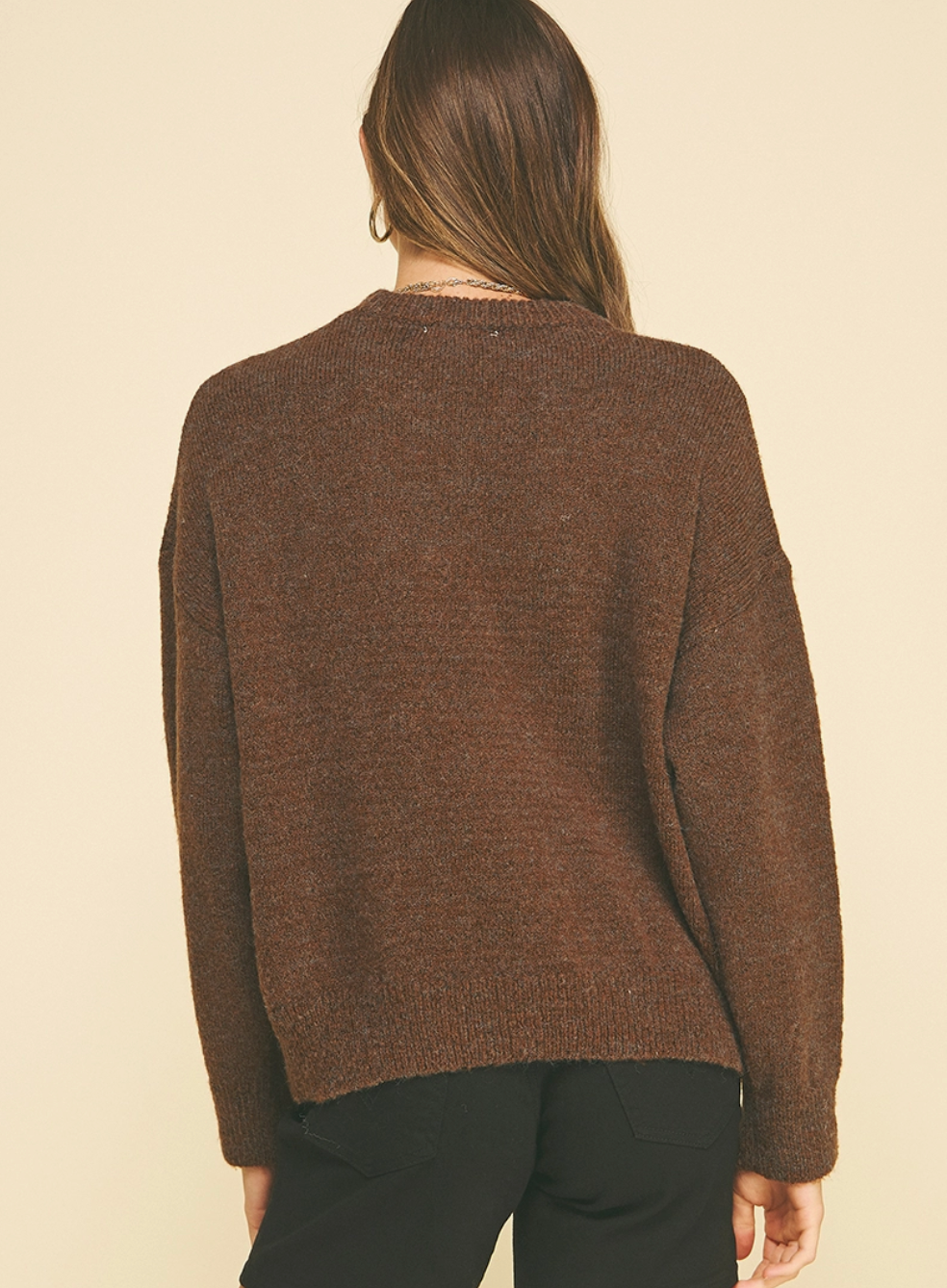 Merry Embroidered Knit Sweater