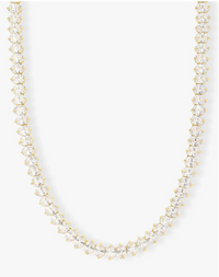 Hello Gorgeous Tennis Necklace 16"