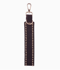 Studded Suede Hang-Off-Key Holder