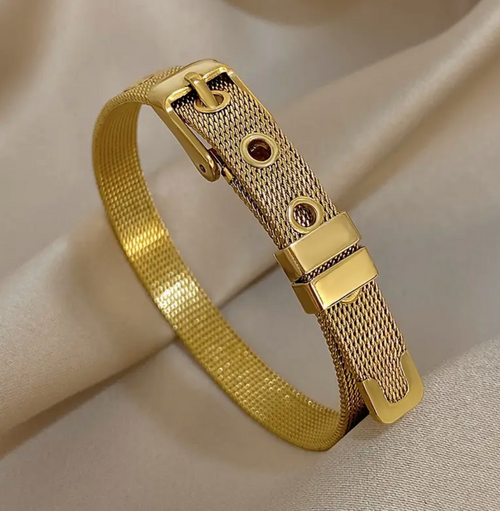 Mesh Buckle Style Bracelet