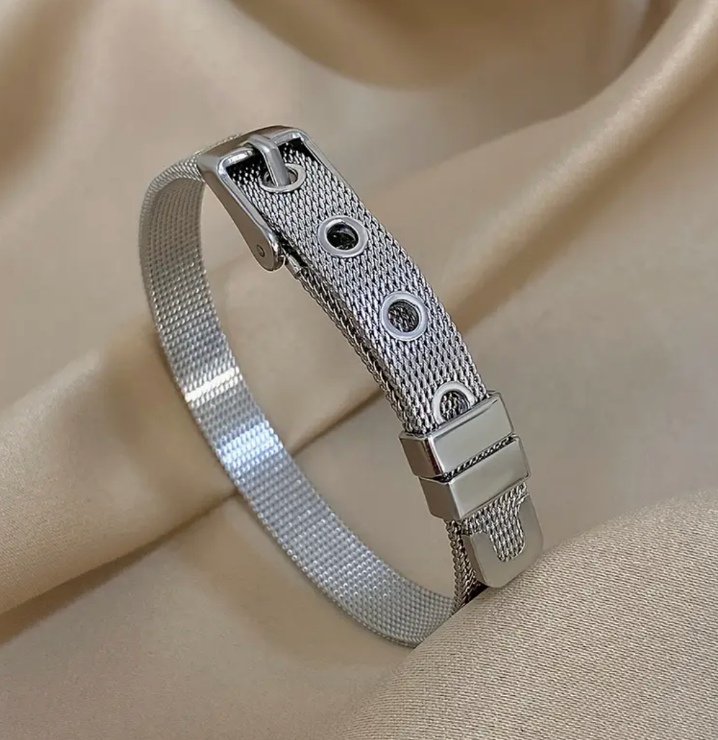 Mesh Buckle Style Bracelet