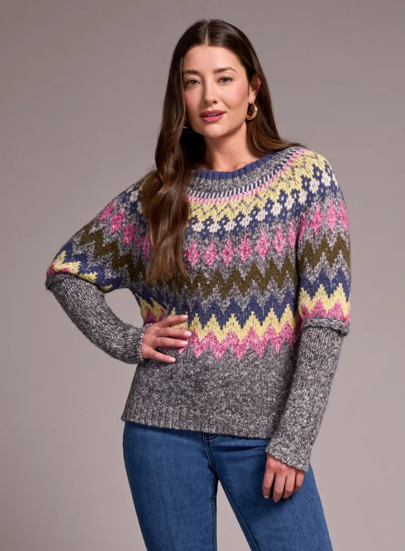 Tribal Intarsia Sweater