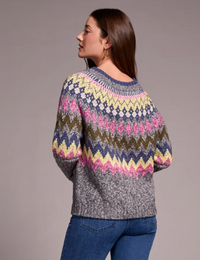 Tribal Intarsia Sweater
