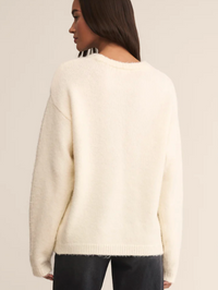 Snowed in Sweater-Ivory