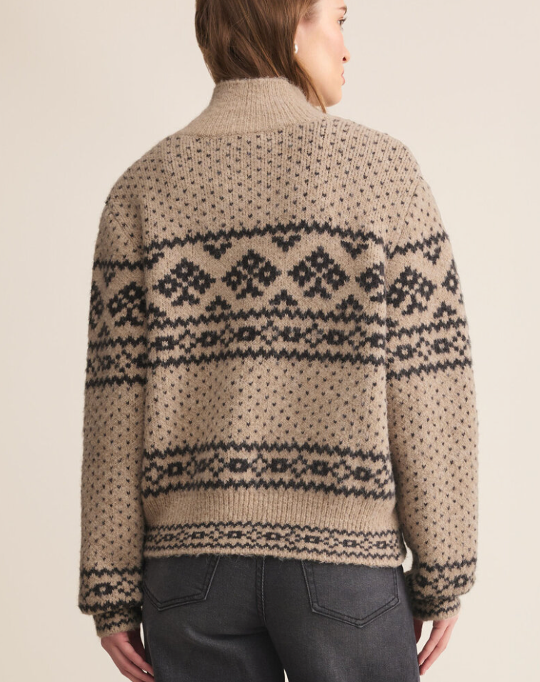 Bismarck Zip Cardigan