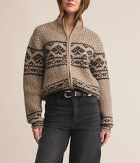 Bismarck Zip Cardigan