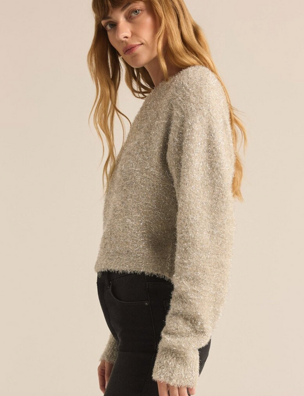 Tinseltown Sweater - Silver