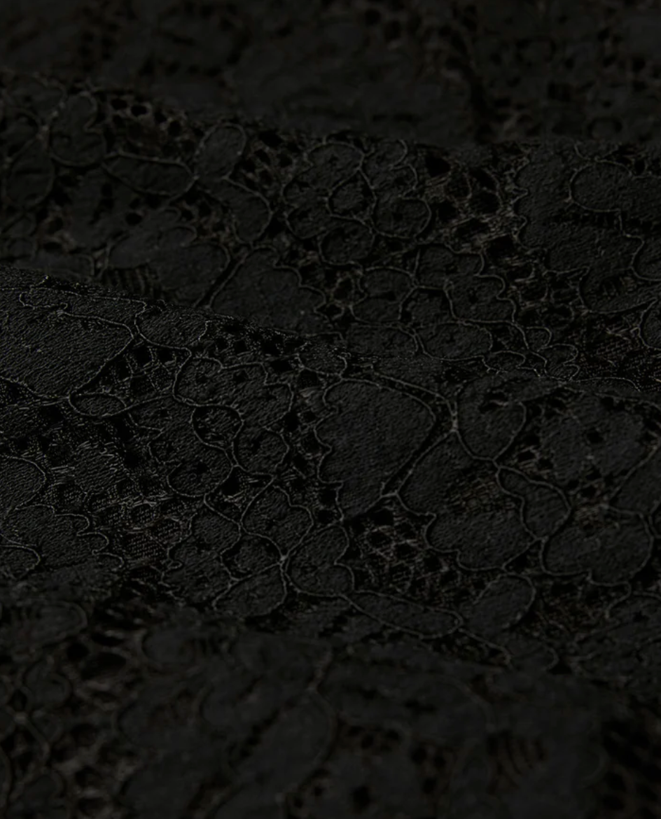 Nightfall Lace Bodysuit - Black