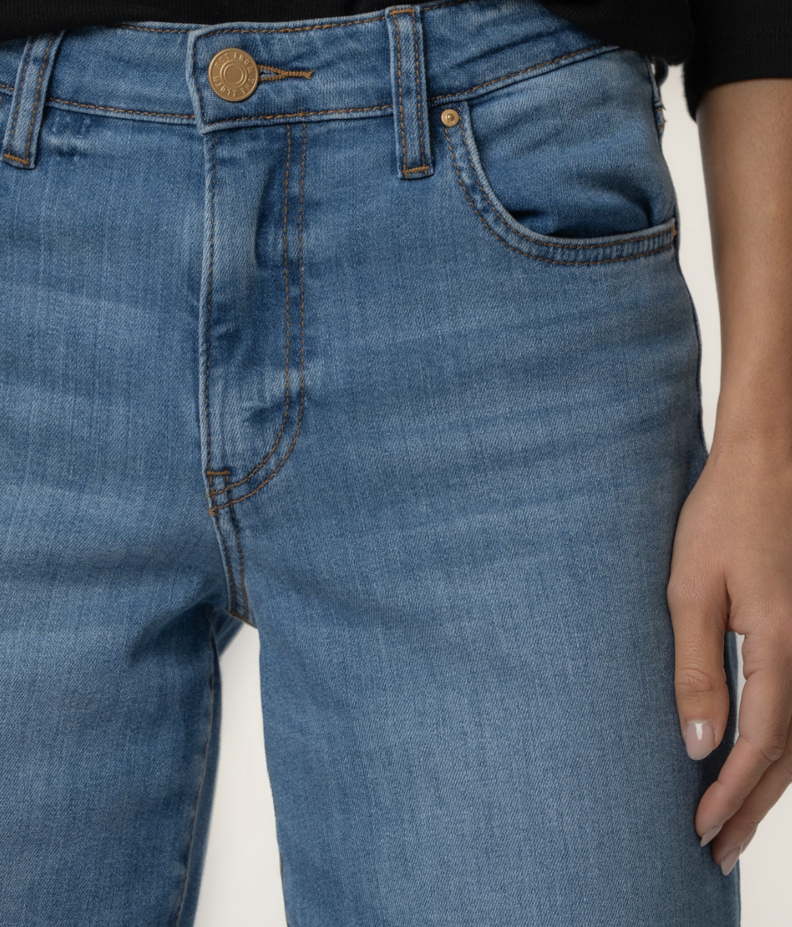 Charlotte High Rise Wide Leg/Raw Hem