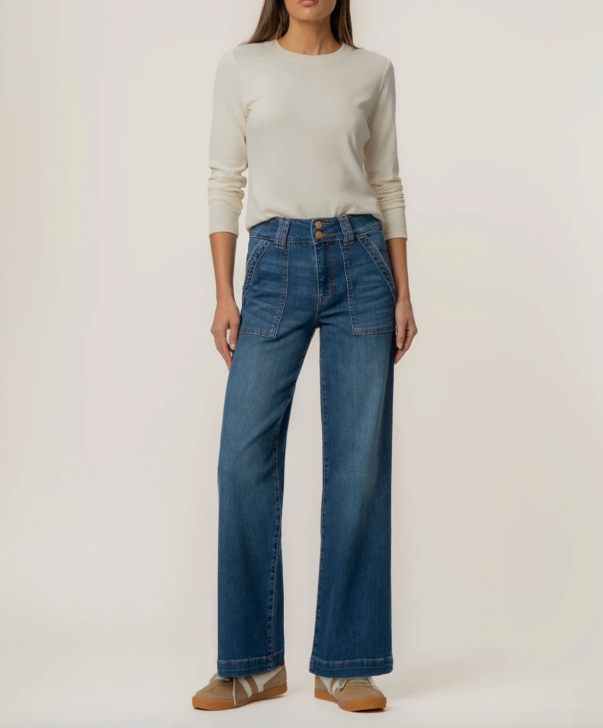 Jodi High Rise Straight Leg