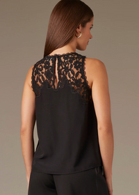 Lace Scallop Edge Tank Top