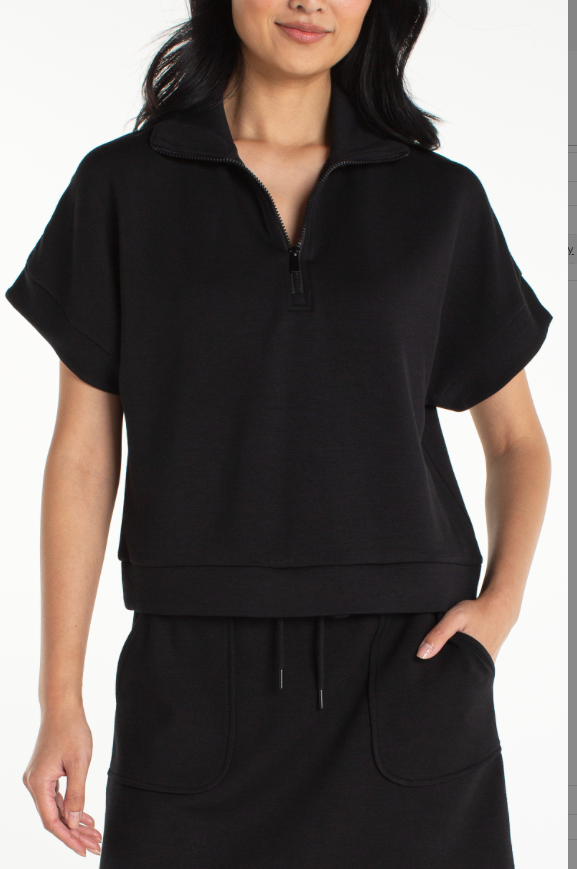 Liverpool Half Zip Popover Top