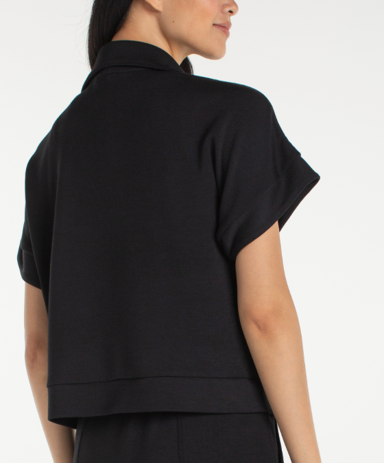 Liverpool Half Zip Popover Top